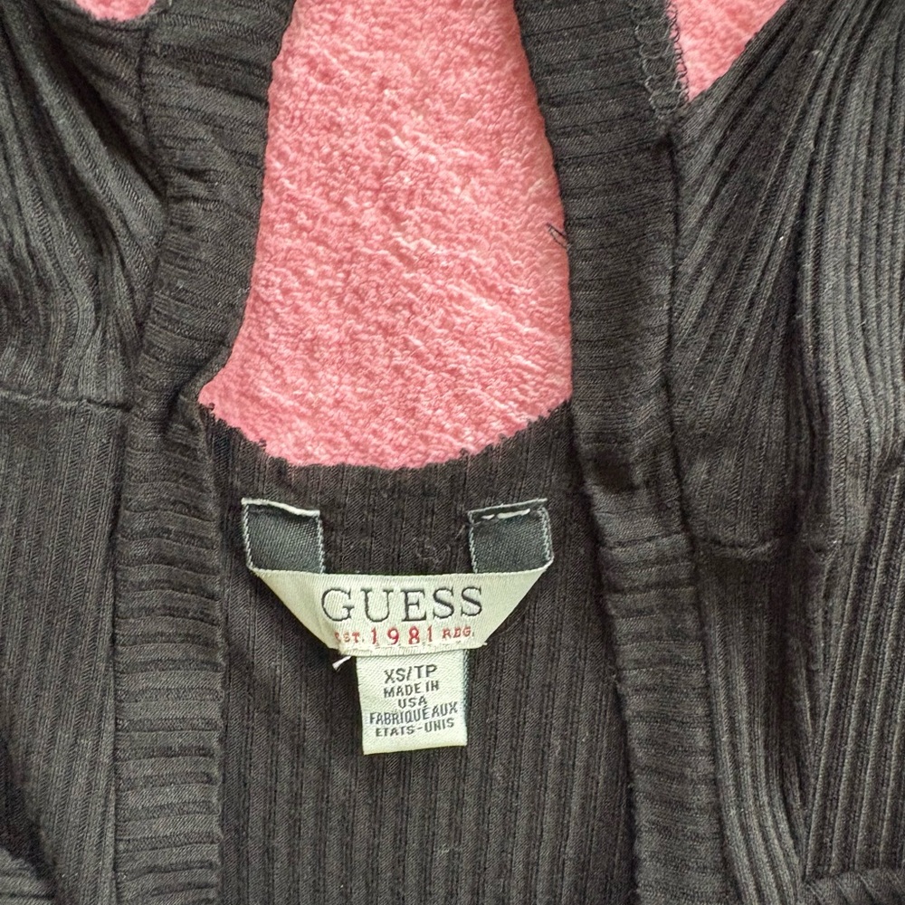 Guess Ribbed Cutout Tank - Picture 3 of 3